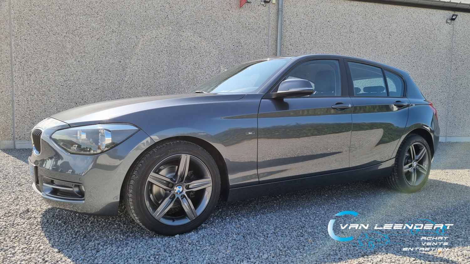 BMW 116 dA,Pack sport,cuir,GPS,bte auto,PDC,!GARANTIE! 