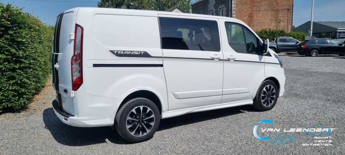 FORD TRANSIT CUSTO *SPORT* dble cab 5pl. 26000€ HTVA 