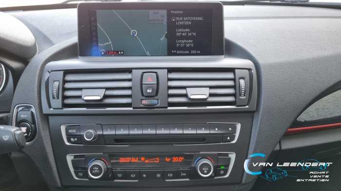 BMW 116 dA,Pack sport,cuir,GPS,bte auto,PDC,!GARANTIE! 