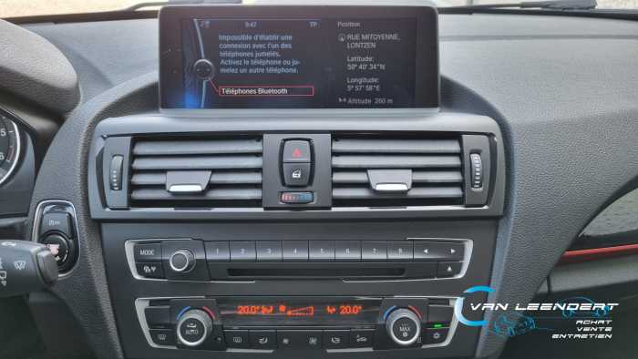 BMW 116 dA,Pack sport,cuir,GPS,bte auto,PDC,!GARANTIE! 