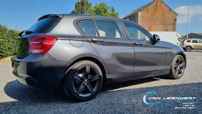 BMW 116 dA,Pack sport,cuir,GPS,bte auto,PDC,!GARANTIE! 