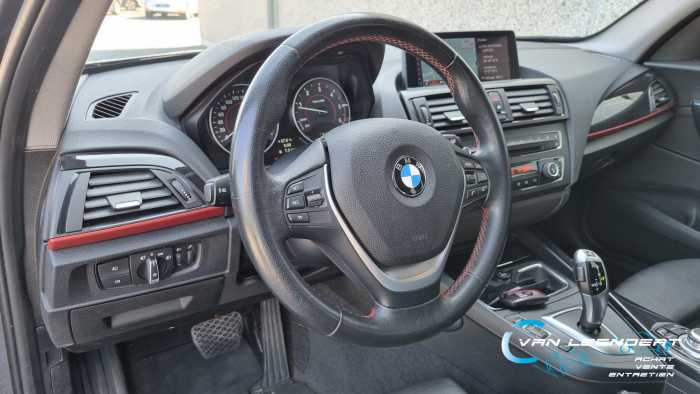 BMW 116 dA,Pack sport,cuir,GPS,bte auto,PDC,!GARANTIE! 